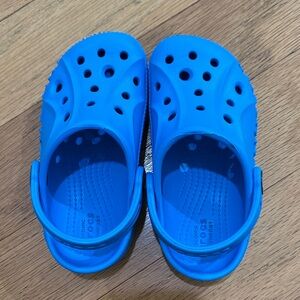 CROCS Kids Electric Blue Clogs